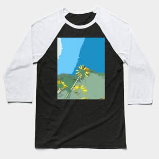 Flowers: Abstract digitally modified photography Baseball T-Shirt